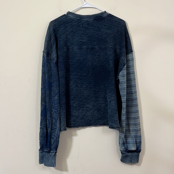 Free People We The Free Trippy Smiley Pullover Size M - Picture 12 of 12